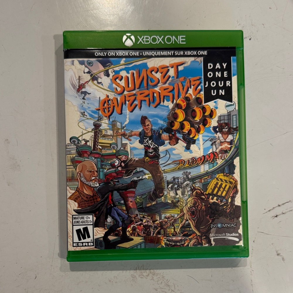Sunset Overdrive for One - Green Case